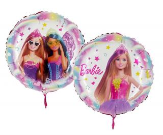 Balon Foliowy okrągły Barbie 46 cm