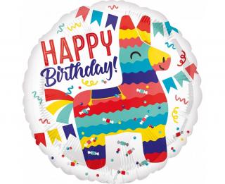 Balon foliowy Pinata Happy Birthday