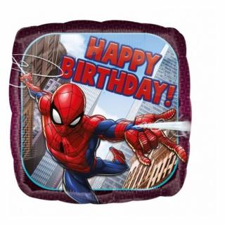 Balon foliowy Spiderman Happy Birthday 43 cm