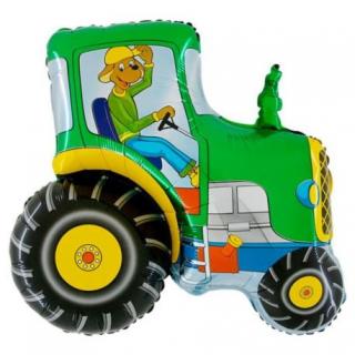 Balon Grabo 21'' Traktor zielony Luz