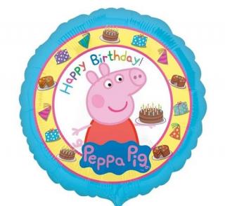Balon HAPPY BIRTHDAY PEPPA PIG