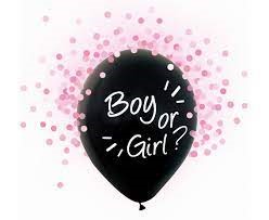 Balony Boy or Girl 4 sztuki