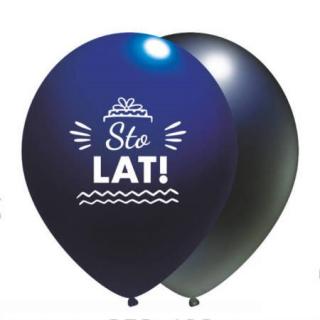 Balony lateksowe urodzinowe Sto Lat, 30cm, 10