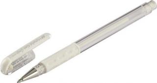 Długopis żel Biały Hybryd Grip  PENTEL