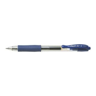 Długopis żelowy Pilot G2, automatyczny, blu