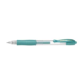 Długopis żelowy Pilot G2, metallic M, zielony