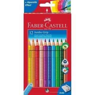 Faber-Castell Kredki Jumbo Grip 12 kolorów