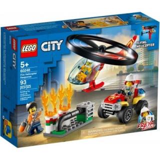 Klocki LEGO City 60248 Helikopter strażacki