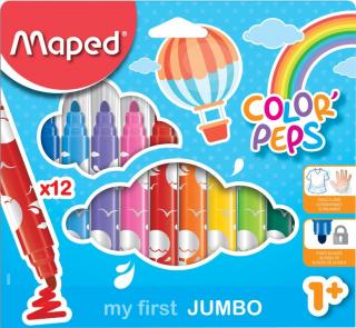 Maped Flamastry My first Jumbo Colorpeps 12 k