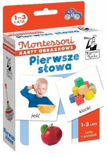 Montessori. Karty obrazkowe Pierwsze słowa