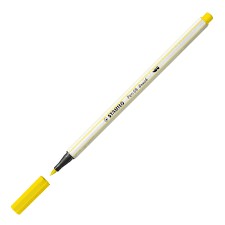 Stabilo Brush Pen 68 568/24 - żółty cytrynowy