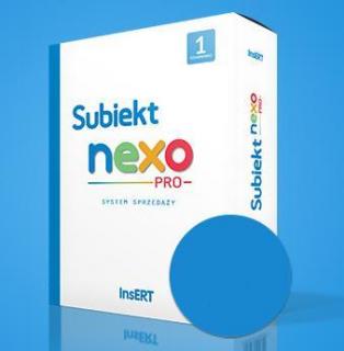Subiekt nexo PRO (system wspomagania sprzedaży)  Licencja na jedno stanowisko