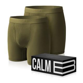 BOKSERKI CIEMNOZIELONE 2-PACK S