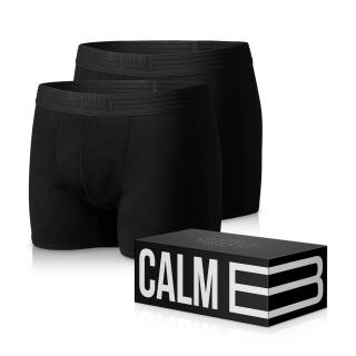 Krótkie bokserki czarne 2-pack XXXL