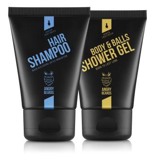 SHOWER SET URBAN TWOFINGER TRAVEL 1+1