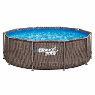 Basen stelażowy do ogrodu 305 x 91cm Planet Pool