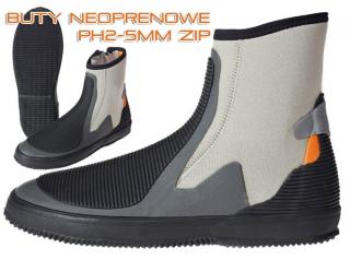 Buty neoprenowe PH2-5mm Zip