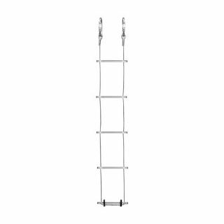 DL 011 - Drabina linowa wąska - stalowa dł. 5 m