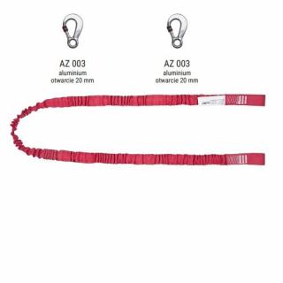 LA 101 - Linka amortyzująca z zatrzaśnikami AZ003, AZ003 - dł. 1.2 m
