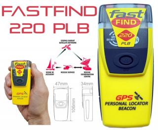 Radiopława osobista 406/121,5 MHz z GPS McMurdo Fastfind 220 PLB