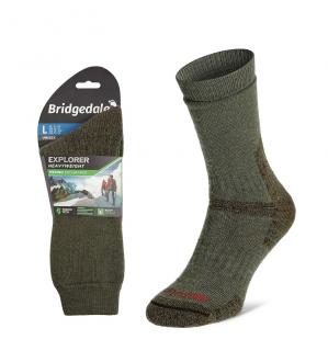 Skarpety Bridgedale EXPLORER HW END BOOT olive M