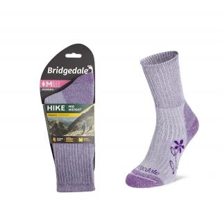 Skarpety Bridgedale HIKE MW COM BO ORI LD violet L