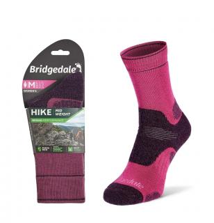 Skarpety Bridgedale HIKE MW END BO ORI LD berry M