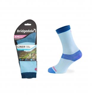 Skarpety Bridgedale LINER BL COOL 2 pary LD sky S