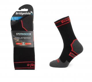 Skarpety Bridgedale STORM SOCK HW BOOT blk/red L
