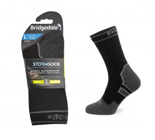 Skarpety Bridgedale STORM SOCK LW BOOT blk/gry L