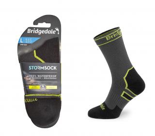Skarpety Bridgedale STORM SOCK LW BOOT gry/lim S