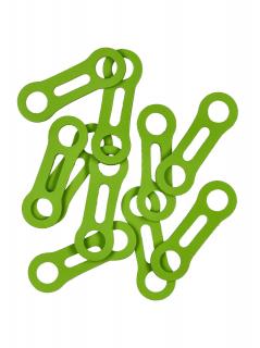 Stabilizatory do karabinków ekspresów wspinaczkowych String Ocun BINER FIX 16mm 10szt green