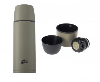 TERMOS ESBIT próżniowy Vacuum Flask 1L olive green+ 2 kubki