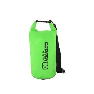 Worek Wodoodporny Wodoszczelny GoPack zielony 10L
