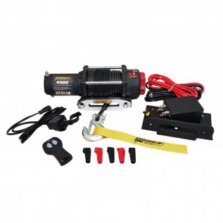 Wyciągarka elektryczna Kangaroowinch K4500SR 12V z liną syntetyczną ze sterowaniem bezprzewodowym