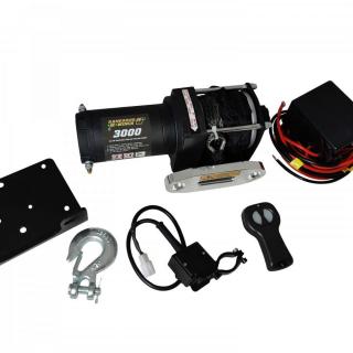 Wyciągarka K3000SR 12V z liną syntetyczną ze sterowaniem bezprzewodowym