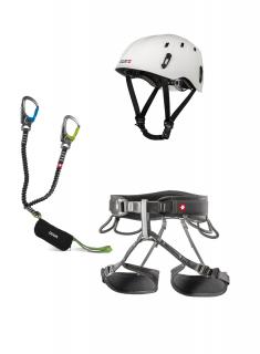 Zestaw Ocun VIA FERRATA TWIST PAIL SET grey M/XL