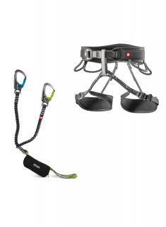 Zestaw Ocun VIA FERRATA TWIST SET grey M/XL
