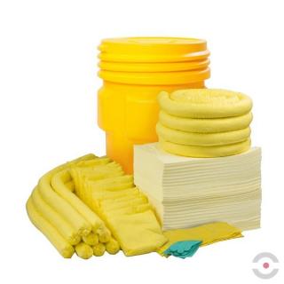 Zestaw Topserw, OverPack, sorbenty chemiczne, 185 l