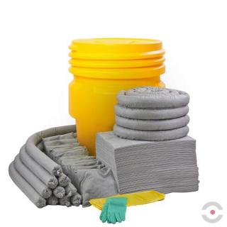 Zestaw Topserw, OverPack, sorbenty uniwersalne, 185 l