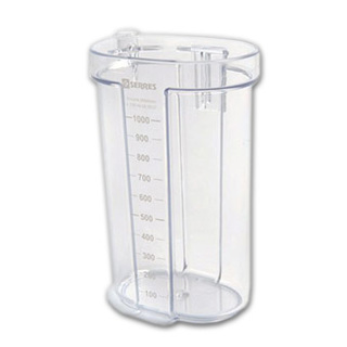 Kontener wielorazowy do wkładów jednorazowych SERRES 1000ml/2000ml/3000ml Zbiornik wielokrotnego użytku do wkładów ssących