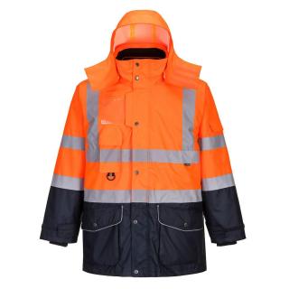 Kontrastowa kurtka ostrzegawcza 7 w 1 Traffic