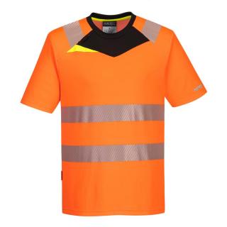 T-Shirt ostrzegawczy DX3 z krótkim rękawem