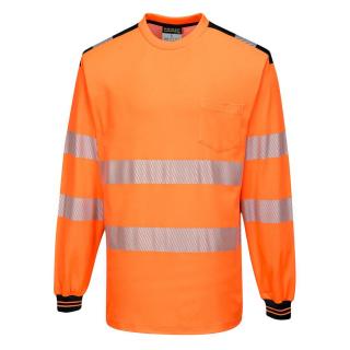 T-shirt ostrzegawczy PW3 z długim rękawem