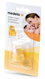 1 x zaworek, 2 x membranka - części zamienne do laktatora cz. zamienne do laktatora