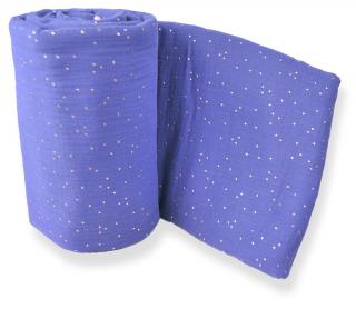ochraniacz muślinowy 180cm indigo