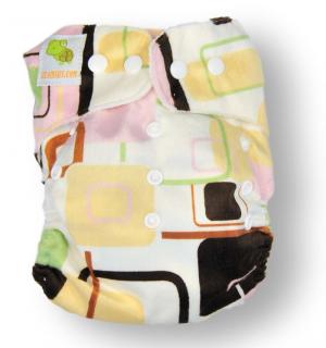 pieluszka wielorazowa MINKY abstract femine