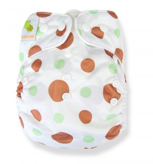 pieluszka wielorazowa PUL brown dots