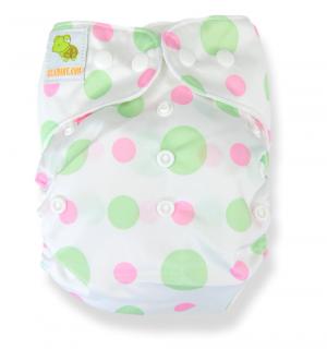 pieluszka wielorazowa PUL pink dots