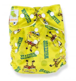pieluszka wielorazowa PUL "spongebob"